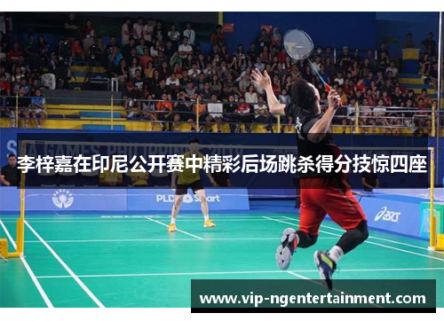 李梓嘉在印尼公开赛中精彩后场跳杀得分技惊四座